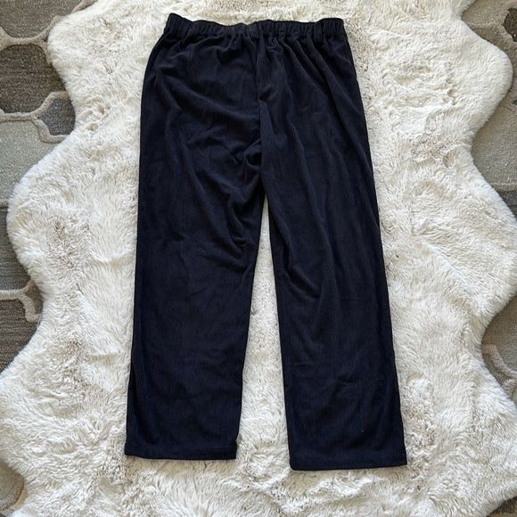 Halara Corduroy Casual Pants Black Size L - Picture 12 of 12